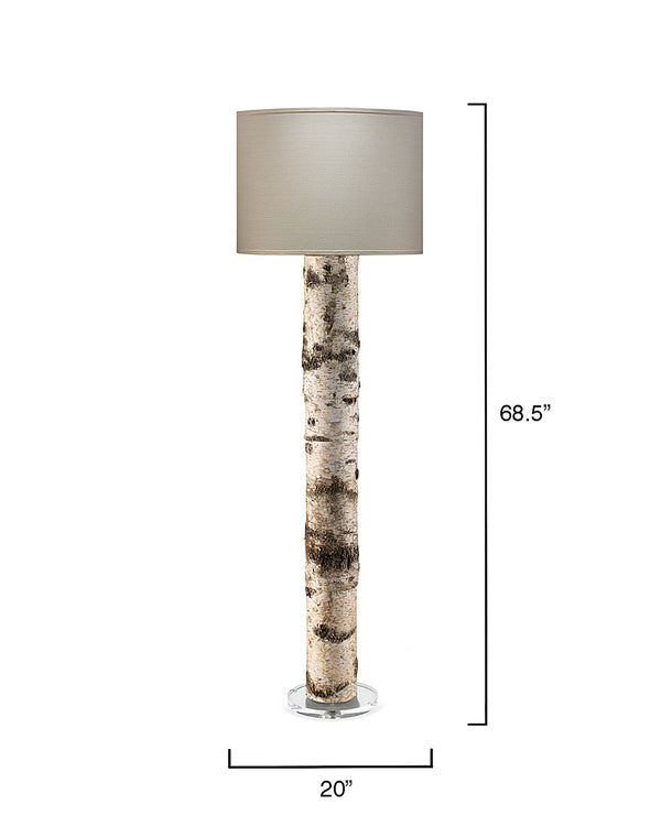 Forrester Birch 1-Light Floor Lamp
