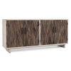 Anton Solid Wood 4Dr Cabinet with Oak Grain