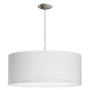 (K)3LT Drum  Pendant  w/WH Shade & 790 diff