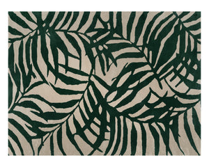 PALMA HAND-WOVEN RUG - GREEN / BEIGE - 9' X 12'