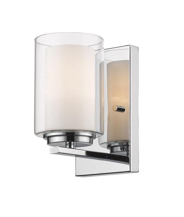 Willow 1 Light Wall Sconce in Chrome Finish