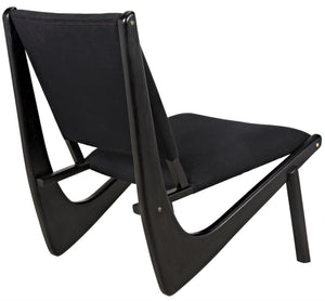 Boomerang Chair, Charcoal Black