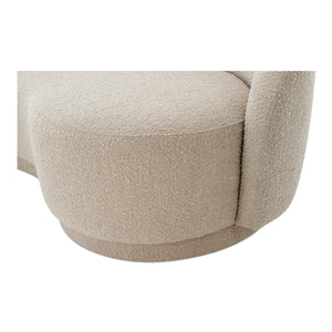 Moe's Excelsior Sofa in Shiitake Beige Boucle