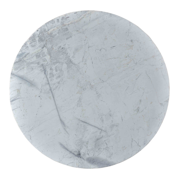 Moe's Jinxx Coffee Table White Marble & Acacia