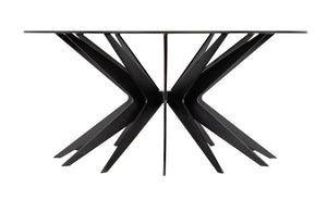 Spider Coffee Table, Black Metal