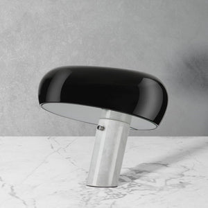 Slant Marble Table Lamp