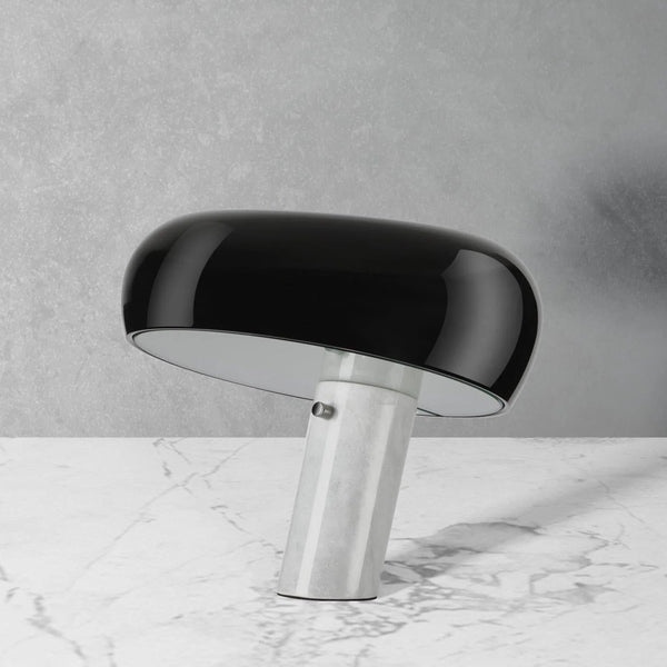 Slant Marble Table Lamp