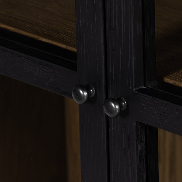 Millie Small Cabinet In Drifted Matte Black