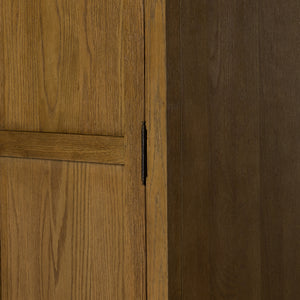 Tolle Panel Door Cabinet In Drifted Oak Sld