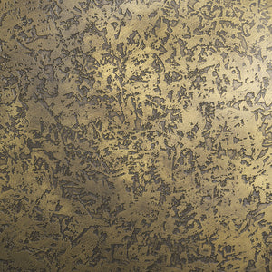 Rosh Textured Gold Metal w/ Acid Wash  Accent Table