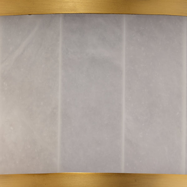 Upsala Alabaster Flush Mount Ceiling Light, Large