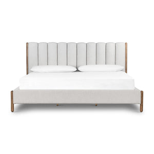 Emma King Bed - Knoll Sand