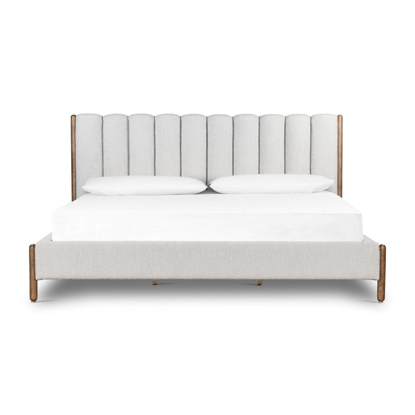 Emma King Bed - Knoll Sand