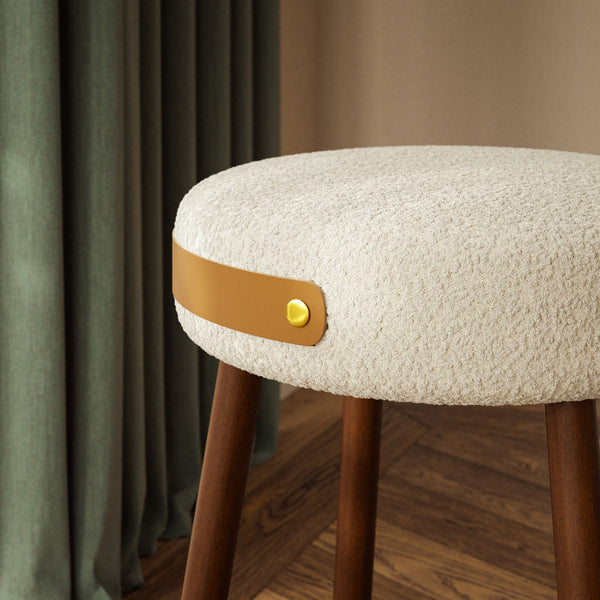 Loop Upholstered Stool