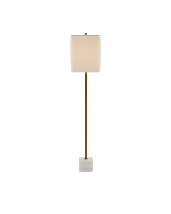 Felix Table Lamp In Natural & Antique Brass