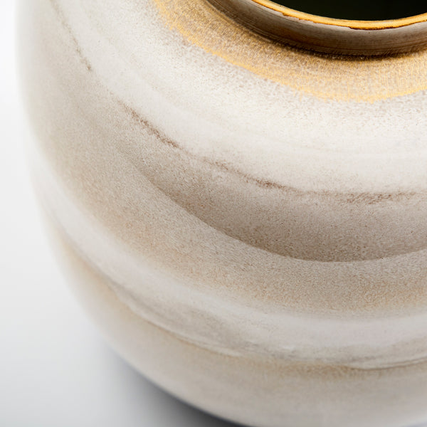 Kasha Vase in Mocha