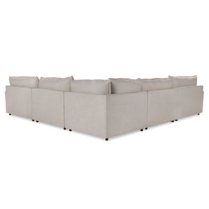Caplan Modular 5-Piece Sectional in Dawn-Flax