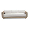Moe's Soma Natural Outdoor Sofa with Olefin Cushions