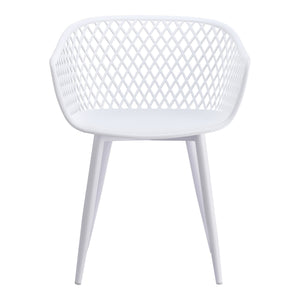 Piazza Outdoor Chair White - Set of Two