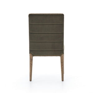 Nate Dining Chair-Modern Velvet Loden