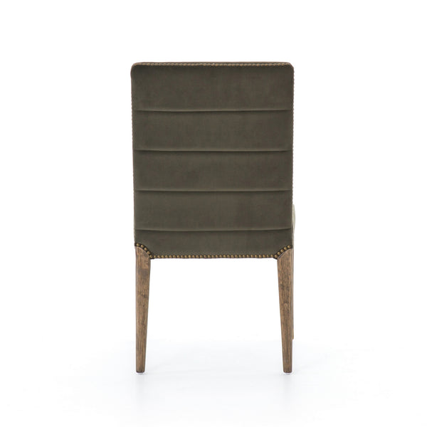 Nate Dining Chair-Modern Velvet Loden