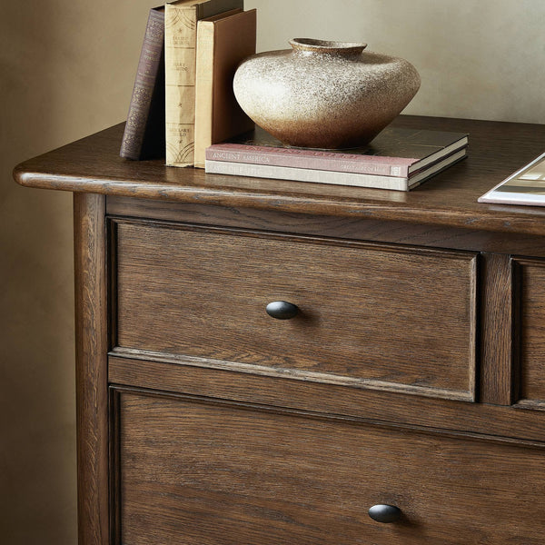 Russ Dresser In Aged Oak Veneer