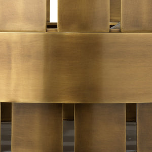 Orbit Steel 4-Light Chandelier