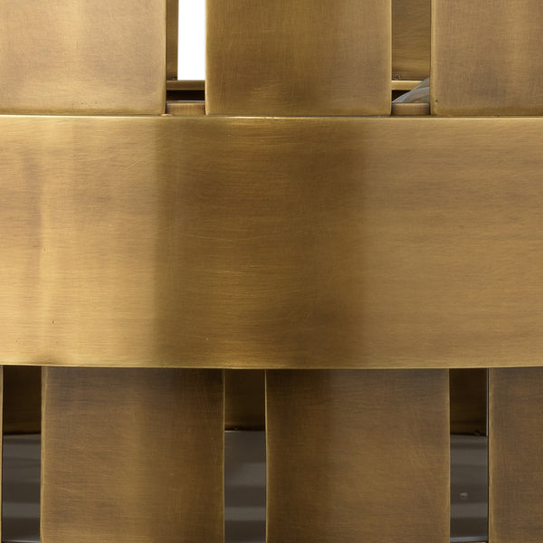 Orbit Steel 4-Light Chandelier