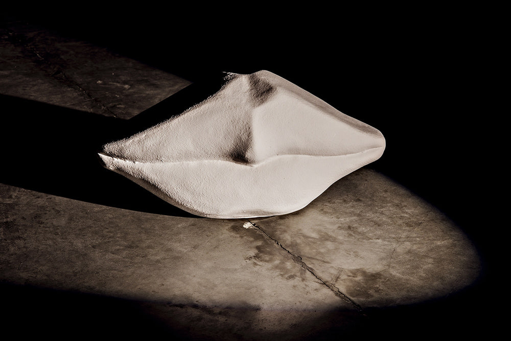 Lips, White Fiber Cement