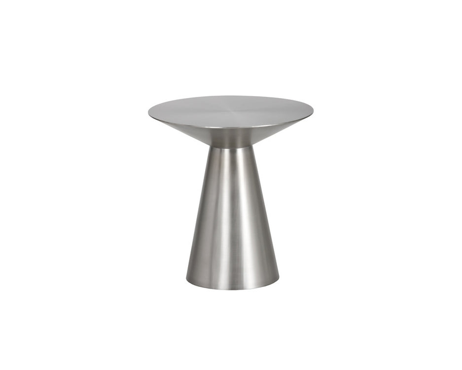 Carmel Side Table - Stainless Steel