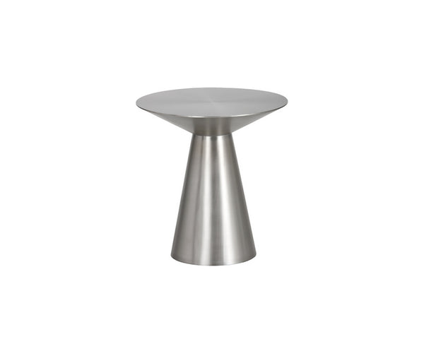 Carmel Side Table - Stainless Steel