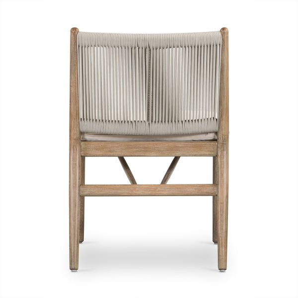 Rosen Outdoor Dining Chair In Natural Eucal