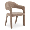 Martens Dining Chair in Camel Upholstery