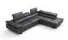 I867 Right Hand Facing Chaise in Grey