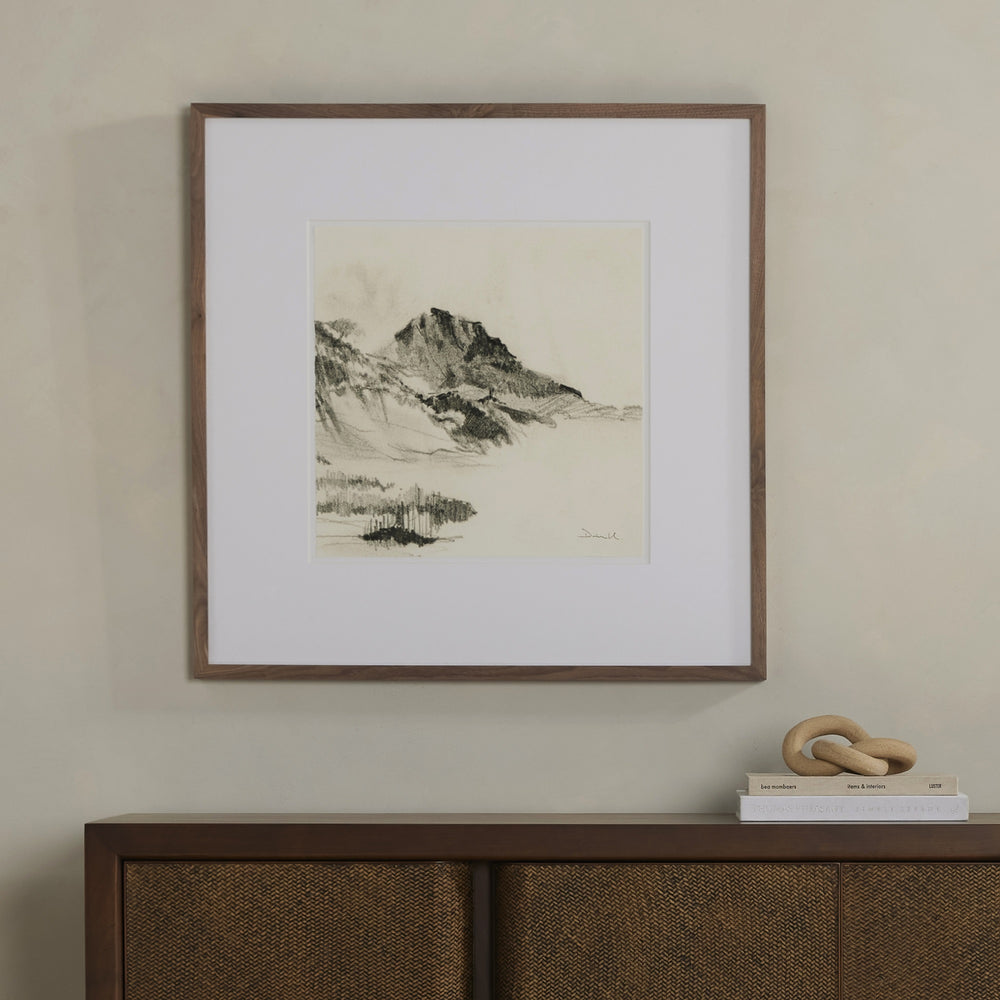 Land Sketch 2 By Dan Hobday In Rustic 1.5 W