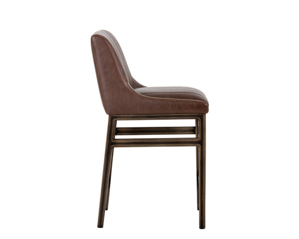 Halden Counter Stool - Vintage Cognac