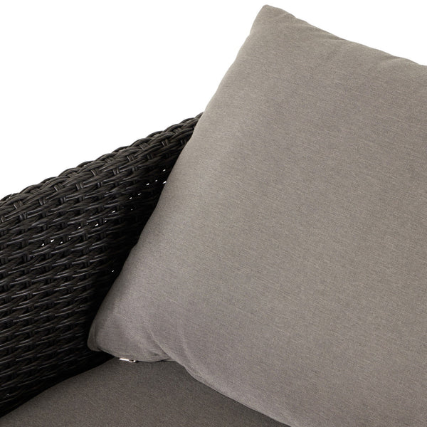 Geneva Outdr Swivel Chair - Venao Charcoal