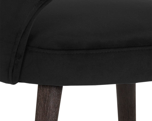 MONAE DINING CHAIR - ABBINGTON BLACK