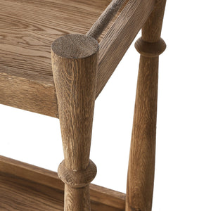 Alamosa Bar Cart In Light Wash Oak