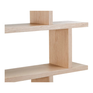Miri Large Oak Shelf - Mid-Century Modern Style
