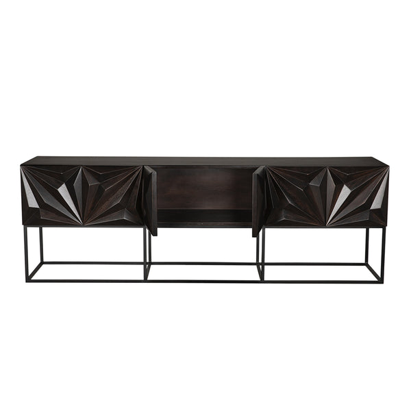 Zurich Console in Ebony, XL