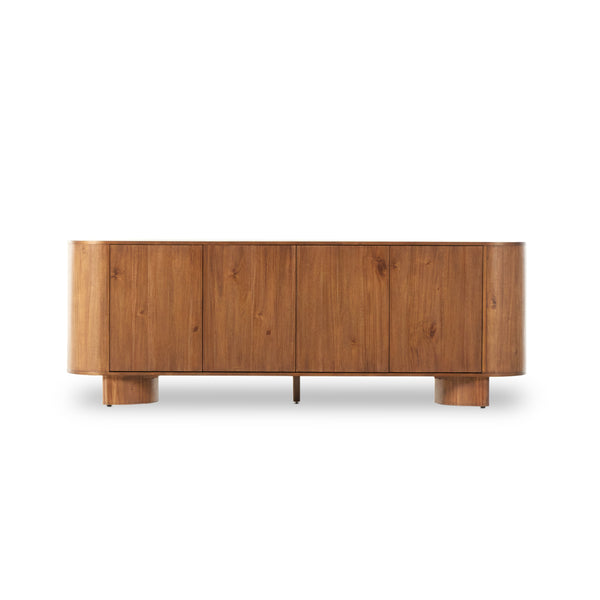 Paden Sideboard In Seasoned Brown Acacia
