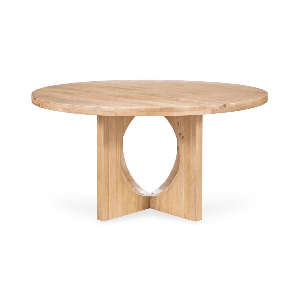 Laguna Solid Wood Dining Table in Natural Maple
