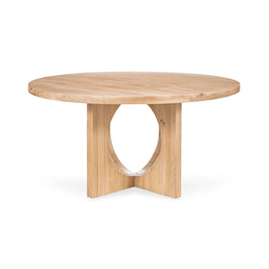 Laguna Solid Wood Dining Table in Natural Maple