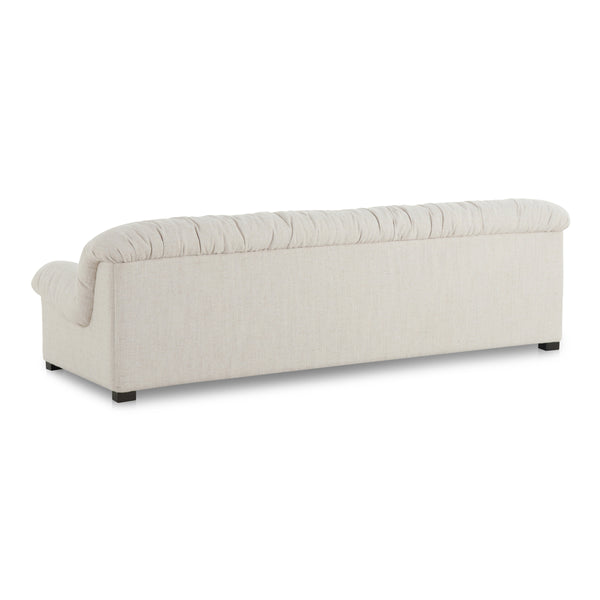 Halston Flecked Oat Sofa with Textured Upholstery
