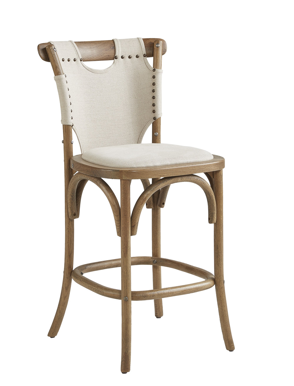 Split Shoulder Counter Stool