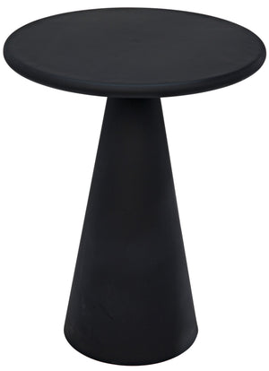 Idiom Side Table, Black Steel