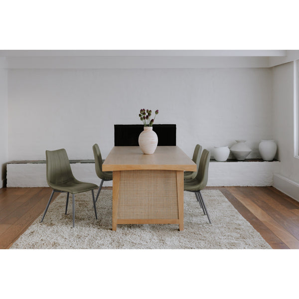 Moe's Alibi Dining Chair Set of 2 in Dark Green
