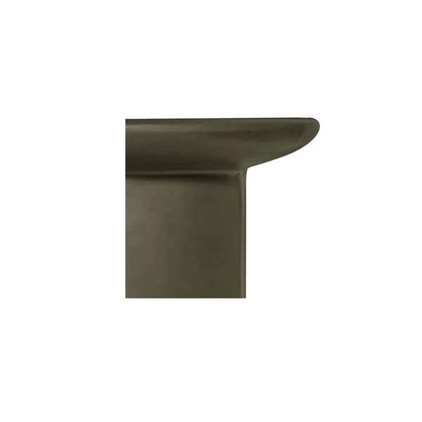 Moe's Manon Outdoor Side Table in Deep Green