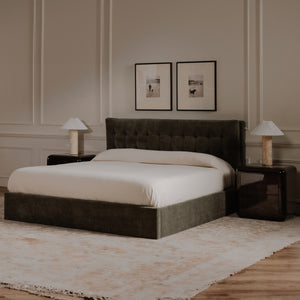 Sebastion Queen Storage Bed with Hydraulic Lift